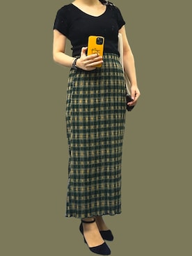 ウォールナットさん（レディース・157cm）の秋コーディネート