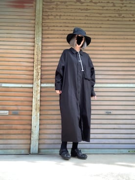 「Y's（ワイズ）のアイテム（ワンピース/ドレス）」を使った、ふけみんさん（レディース・154cm）の春コーディネート