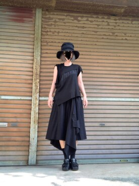 ふけみんさん（レディース・154cm）の夏コーディネート