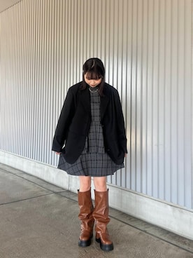 mizukiさん（レディース・159cm）の秋コーディネート