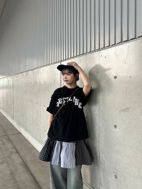 「kbf_ootd」｜mizukiさん（レディース・159cm）の春コーディネート