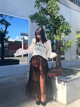 mizukiさん（レディース・159cm）の夏コーディネート