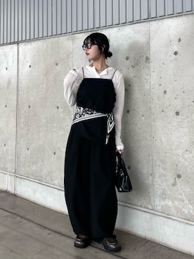 「KBF（ケイビーエフ）のアイテム（ジャケット/アウター）」を使った、mizukiさん（レディース・159cm）の春コーディネート