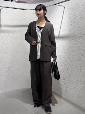 mizukiさん（レディース・159cm）の冬コーディネート