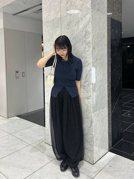 「kbf_ootd」｜「アイテム（バッグ）」を使った、mizukiさん（レディース・159cm）の夏コーディネート