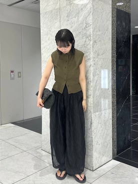 「kbf_ootd」｜mizukiさん（レディース・159cm）の夏コーディネート