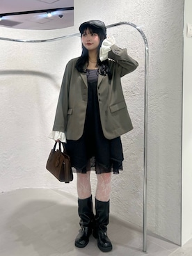 mizukiさん（レディース・159cm）の冬コーディネート