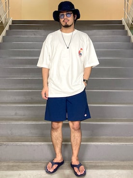 菅原 大翔さん(メンズ・173cm)の夏コーディネート