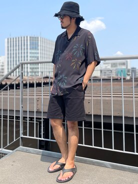 菅原 大翔さん（メンズ・173cm）の夏コーディネート