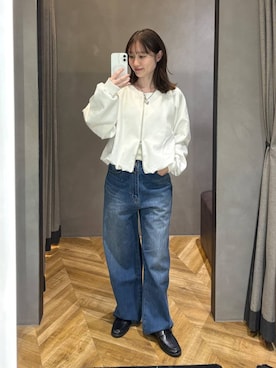 「JEANASIS（ジーナシス）のアイテム」を使った、mireiさん（レディース・159cm）の春コーディネート