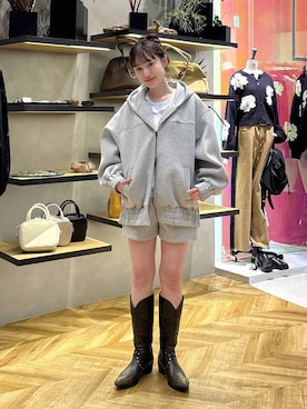 mireiさん（レディース・159cm）の冬コーディネート