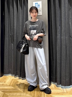 「eL（エル）のアイテム」を使った、mireiさん（レディース・159cm）の春コーディネート