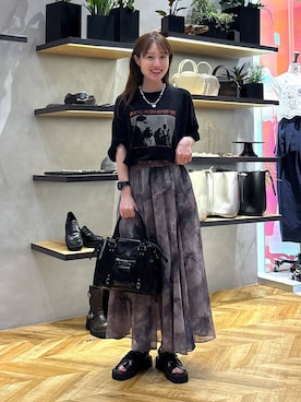 「アイテム（アクセサリー）」を使った、mireiさん（レディース・159cm・20代）の夏コーディネート