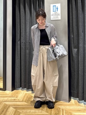 「ワントーン」｜mireiさん（レディース・159cm）の春コーディネート