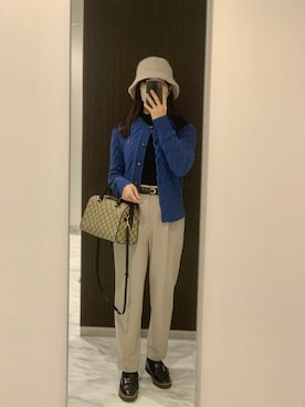 「POLO RALPH LAUREN（ポロ ラルフ ローレン）のアイテム（カーディガン/ボレロ）」を使った、ななをさん（レディース・158cm）の春コーディネート