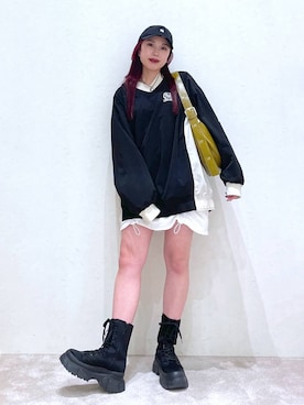 「アイテム（その他トップス）」を使った、りりりさん（レディース・157cm・20代）の冬コーディネート