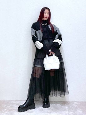 りりりさん（レディース・157cm）の冬コーディネート