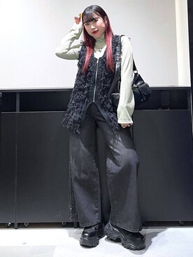 りりりさん（レディース・157cm）の秋コーディネート