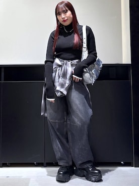 りりりさん(レディース・157cm)の冬コーディネート