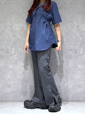 「PAGEBOY（ページボーイ）のアイテム」を使った、りりりさん（レディース・157cm）の夏コーディネート