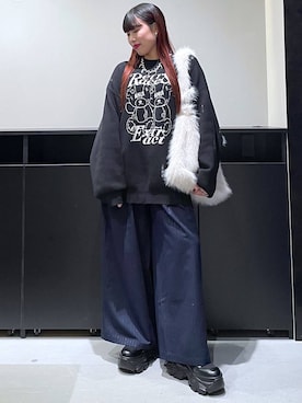 りりりさん(レディース・157cm)の冬コーディネート