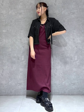 りりりさん（レディース・157cm）の春コーディネート