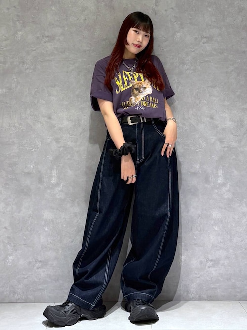 セール】《UNISEX》カーブデニム（デニムパンツ）｜PBLIM