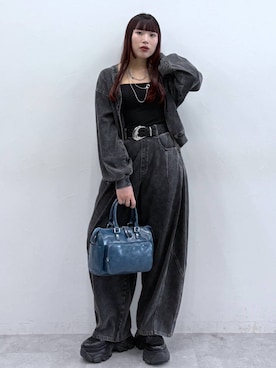 りりりさん（レディース・157cm）の冬コーディネート