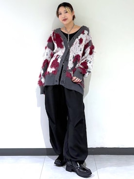 「PAGEBOY（ページボーイ）のアイテム」を使った、りりりさん（レディース・157cm）の秋コーディネート