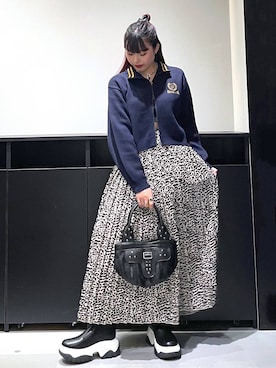 りりりさん（レディース・157cm）の秋コーディネート