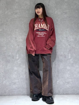 「PAGEBOY（ページボーイ）のアイテム」を使った、りりりさん（レディース・157cm）の冬コーディネート