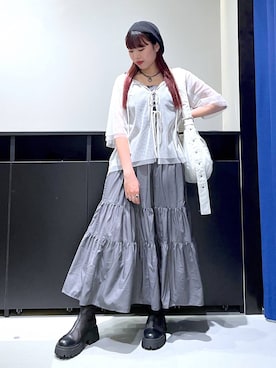 りりりさん(レディース・157cm)の夏コーディネート
