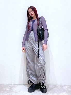 りりりさん（レディース・157cm）の冬コーディネート