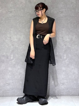 りりりさん（レディース・157cm）の秋コーディネート