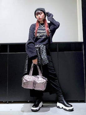 りりりさん（レディース・157cm）の秋コーディネート