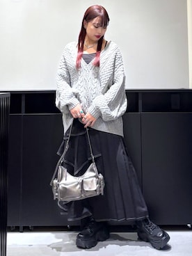 りりりさん（レディース・157cm）の冬コーディネート
