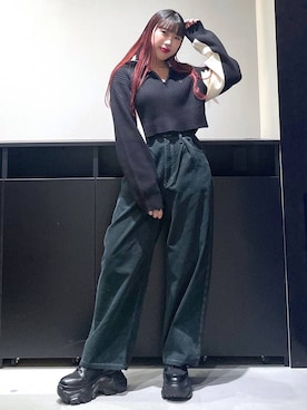 りりりさん(レディース・157cm)の冬コーディネート