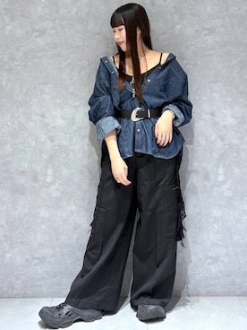 りりりさん（レディース・157cm）の春コーディネート