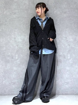 りりりさん（レディース・157cm）の冬コーディネート