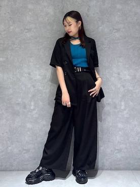 りりりさん(レディース・157cm)の夏コーディネート