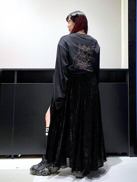「アイテム（ワンピース/ドレス）」を使った、りりりさん（レディース・157cm・20代）の秋コーディネート