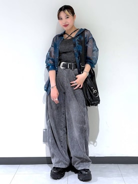 りりりさん(レディース・157cm)の夏コーディネート