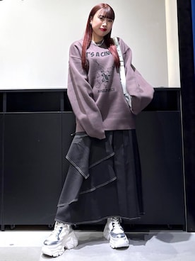 りりりさん（レディース・157cm）の冬コーディネート