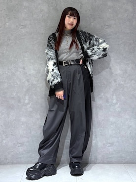 りりりさん（レディース・157cm）の冬コーディネート