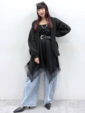 りりりさん（レディース・157cm）の冬コーディネート