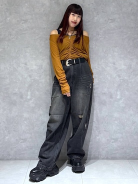 りりりさん（レディース・157cm）の秋コーディネート