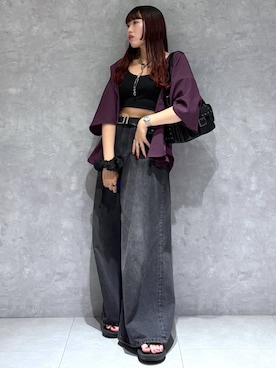 りりりさん（レディース・157cm）の夏コーディネート