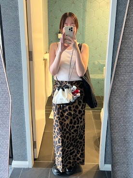 「アイテム（タンクトップ）」を使った、mysgri_さん（レディース・161cm）の冬コーディネート