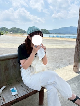 「MAISON SPECIAL（メゾンスペシャル）のアイテム」を使った、chakiさん（レディース・167cm）の夏コーディネート