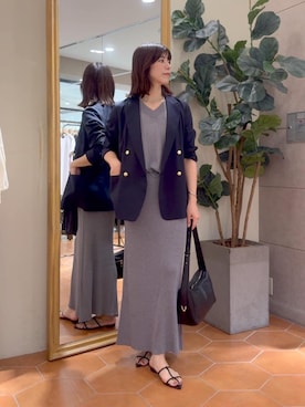 「アイテム（ボディバッグ/ウエストポーチ）」を使った、yukaさん（骨格ナチュラル・レディース・170cm）の夏コーディネート